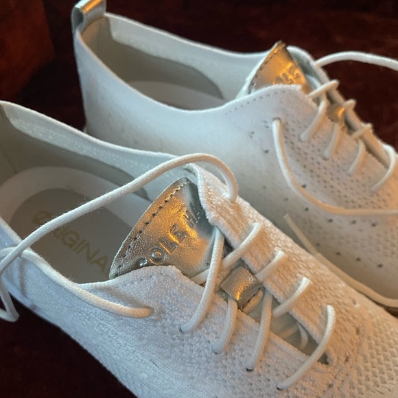 Cole Haan Original Grand White Oxford shoes - Picture 4 of 5